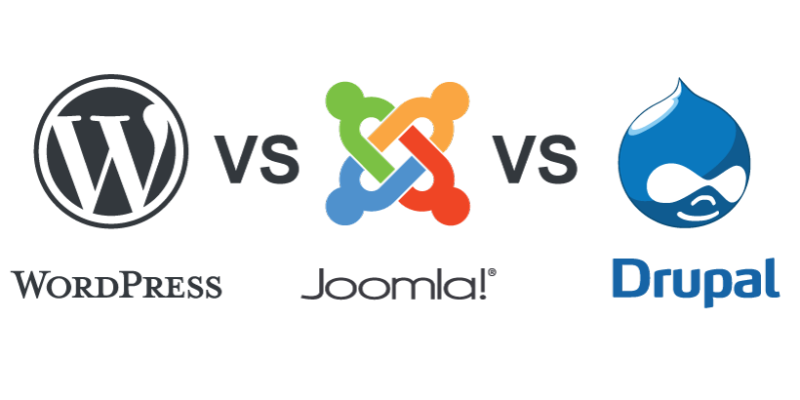 wp vs joomla vs drupal